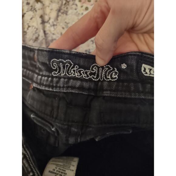 Miss Me Black Easy Skinny Jeans 31 Western Classic Cowboy - Picture 2 of 7